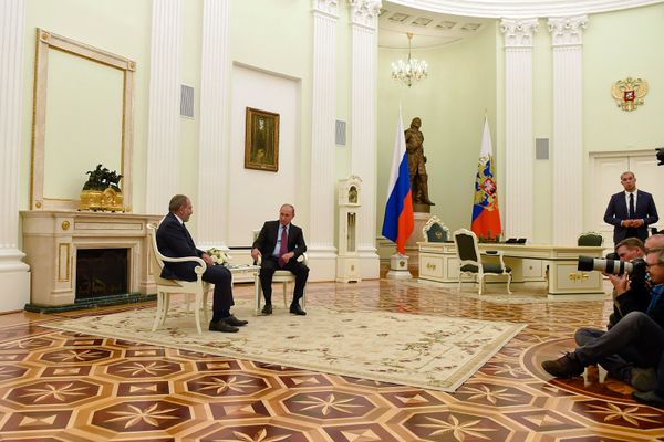 Նիկոլ Փաշինյանն ու Վլադիմիր Պուտինը - Sputnik Արմենիա
