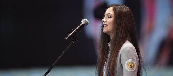 Российская фигуристка, чемпионка Олимпийских игр Евгения Медведева - Sputnik Армения