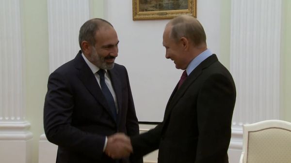 ՀՀ վարչապետ Նիկոլ Փաշինյանի և ՌԴ նախագահ Վլադիմիր Պուտինի հանդիպումը - Sputnik Արմենիա