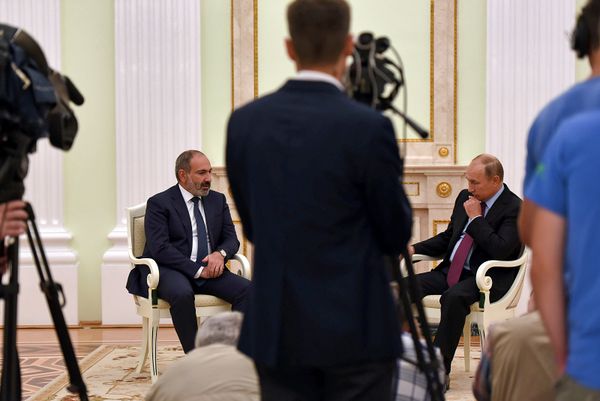 Փաշինյանի և Պուտինի հանդիպումը - Sputnik Արմենիա