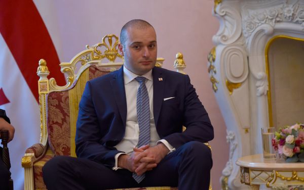 Встреча премьер-министра Армении Никола Пашиняна и премьер-министра Грузии Мамуки Бахтадзе (10 сентября 2018). Еревaн - Sputnik Армения