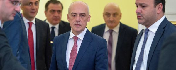 Министр иностранных дел Грузии Давид Залкалиани во время официального визита в Армению (10 сентября 2018). Еревaн - Sputnik Արմենիա