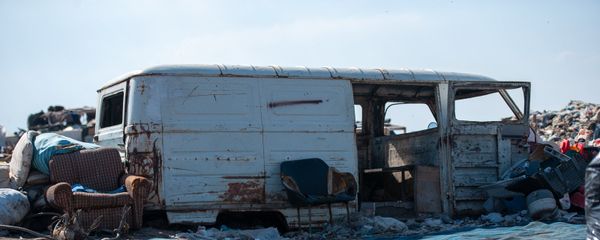 Мусорная свалка в Нубарашене Мусорная свалка в Нубарашене - Sputnik Армения