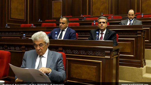 Заседание Национального собрания Армении (11 сентября 2018). Еревaн - Sputnik Արմենիա