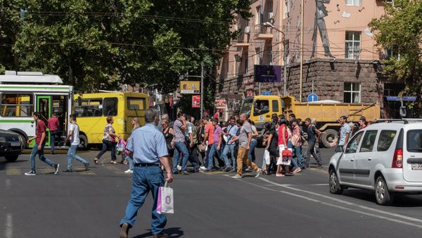 Пешеходный переход, перекресток - Sputnik Արմենիա