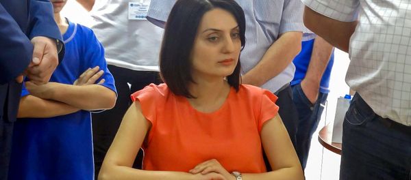 Заместитель министра труда и социальных вопросов Заруи Батоян Заместитель министра труда и социальных вопросов Заруи Батоян - Sputnik Армения