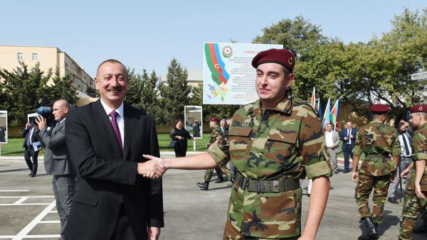 Ալիևը որդու հետ - Sputnik Արմենիա