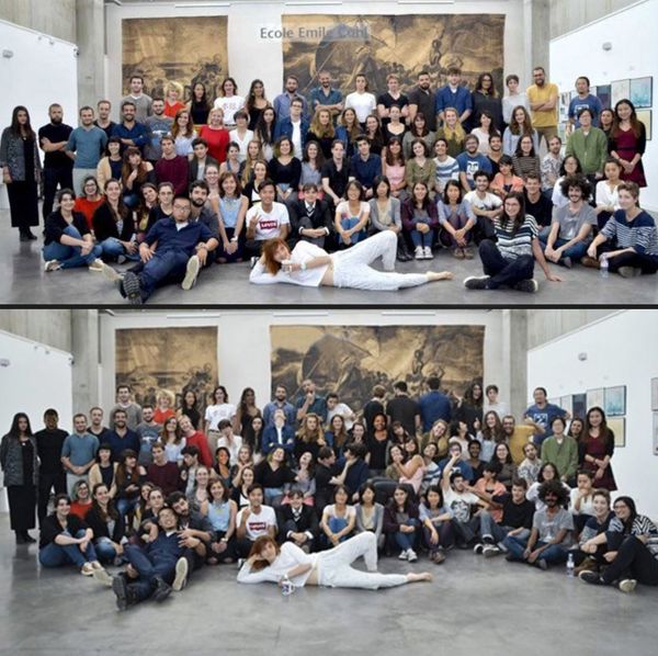 Французская школа «прифотошопила» на снимок несуществующих темнокожих студентов - Sputnik Армения