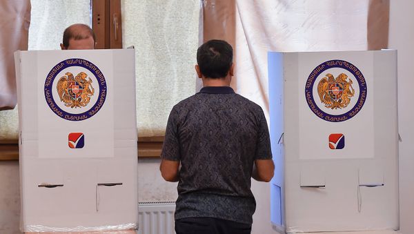 Выборы совета старейшин Еревана (23 сентября 2018). Еревaн - Sputnik Армения