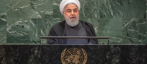 Выступление президента Ирана Хасана Рухани на Генеральной ассамблее ООН (25 сентября 2018). Нью-Йорк - Sputnik Արմենիա