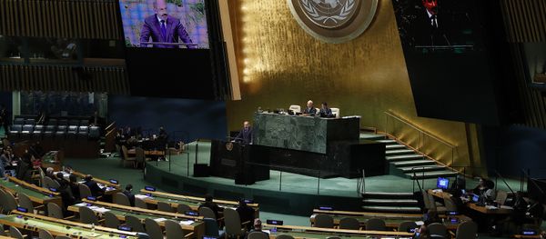 Выступление премьер-министра Армении Никола Пашиняна на Генеральной ассамблее ООН (25 сентября 2018). Нью-Йорк Выступление премьер-министра Армении Никола Пашиняна на Генеральной ассамблее ООН (25 сентября 2018). Нью-Йорк - Sputnik Արմենիա