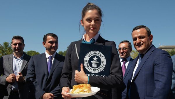 Представитель Guinness World Records Limited, международный арбитр Джоанна Мари Брент - Sputnik Армения