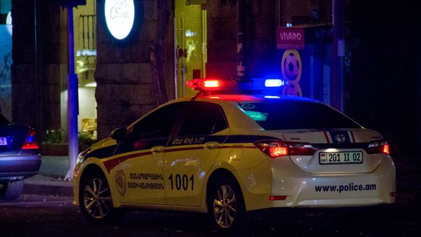 Автомобиль дорожной полиции Армении - Sputnik Армения