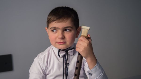 8-летний Татул Амбарцумян, играющий на дудуке - Sputnik Армения