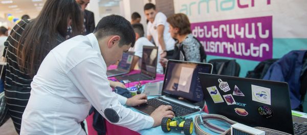 В столице стартовала выставка DigiTech (5 октября 2018). Ереван В столице стартовала выставка DigiTech (5 октября 2018). Ереван - Sputnik Армения