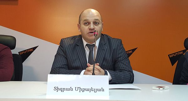Советник министра спорта и по делам молодежи Тигран Микаелян - Sputnik Армения