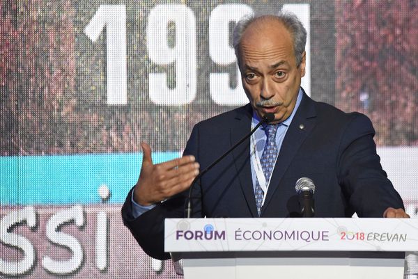 Главный инженер корпорации Synopsys (США) Ерванд Зорян на бизнес-форуме в центре креативных технологий Тумо (10 октября 2018). Еревaн Главный инженер корпорации Synopsys (США) Ерванд Зорян на бизнес-форуме в центре креативных технологий Тумо (10 октября 2018). Еревaн - Sputnik Армения
