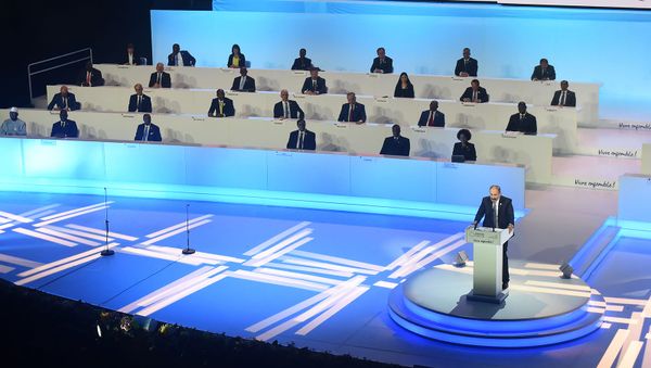 Речь премьер-министра Никола Пашиняна на XVII саммите глав государств и правительств стран участниц Франкофонии (11 октября 2018). Еревaн Речь премьер-министра Никола Пашиняна на XVII саммите глав государств и правительств стран участниц Франкофонии (11 октября 2018). Еревaн - Sputnik Արմենիա