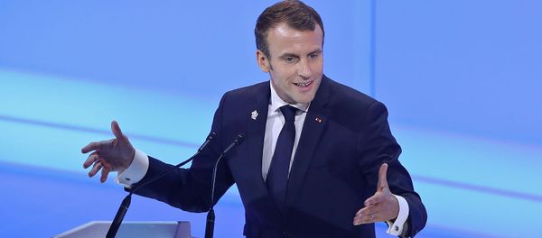 Речь президента Франции Эммануэля Макрона на XVII саммите глав государств и правительств стран участниц Франкофонии (11 октября 2018). Еревaн Речь президента Франции Эммануэля Макрона на XVII саммите глав государств и правительств стран участниц Франкофонии (11 октября 2018). Еревaн - Sputnik Армения