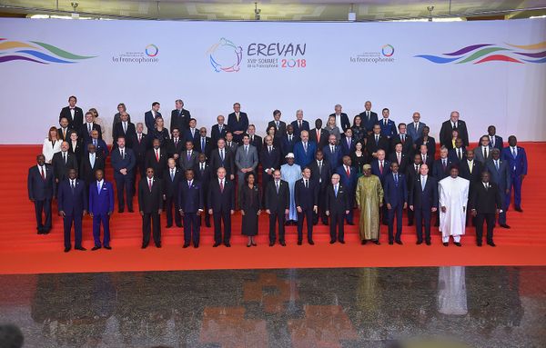 XVII саммит глав государств и правительств стран участниц Франкофонии (11 октября 2018). Еревaн - Sputnik Армения