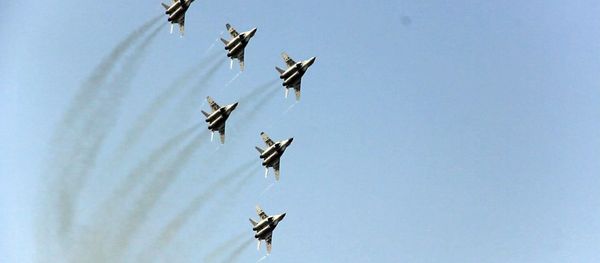 Авиашоу на российской авиабазе  Эребуни  в Ереване - Sputnik Армения