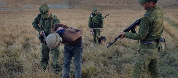 Нарушитель государственной границы Армении Нарушитель государственной границы Армении - Sputnik Армения