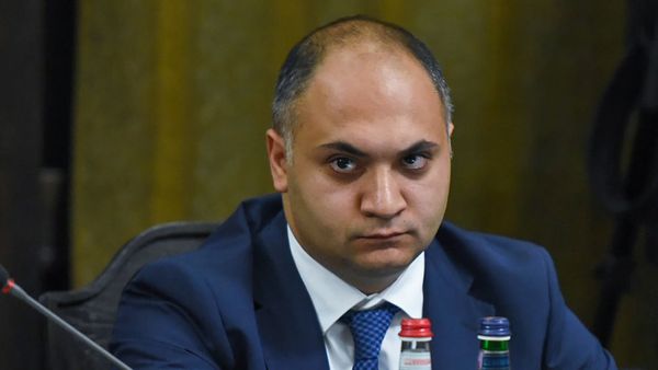 Министр сельского хозяйства Гегам Геворгян на заседании Правительства Армении (16 октября 2018). Еревaн - Sputnik Արմենիա
