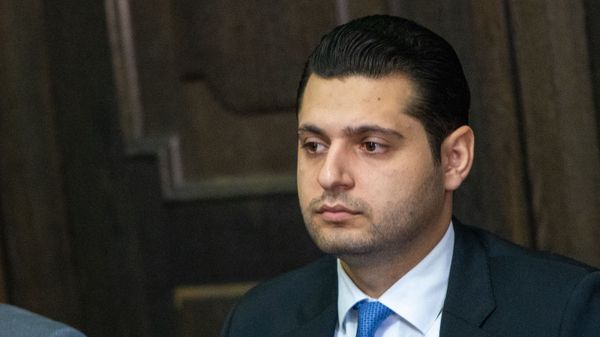 Губернатор Армавира Амбарцум Матевосян на заседании Правительства (16 октября 2018). Еревaн - Sputnik Армения