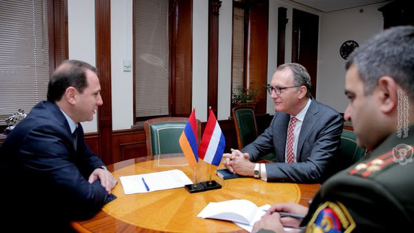 Դավիթ Տոնոյանն ընդունել է Նիդեռլանդների Թագավորության դեսպանին - Sputnik Արմենիա