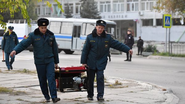 Нападение на керченский колледж Нападение на керченский колледж - Sputnik Армения