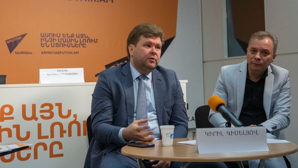 Новый модуль образовательной программы SputnikPro в мультимедийном пресс-центре Sputnik Армения (18 октября 2018). Еревaн - Sputnik Армения