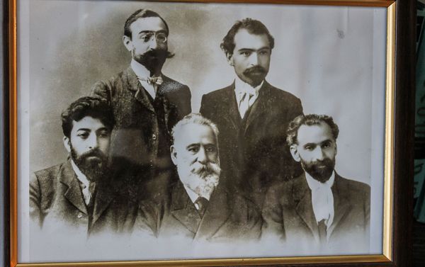 Левон Шант, Дереник Демирчян, Аветик Исаакян, Газарос Агаян, Ованес Туманян - Sputnik Армения