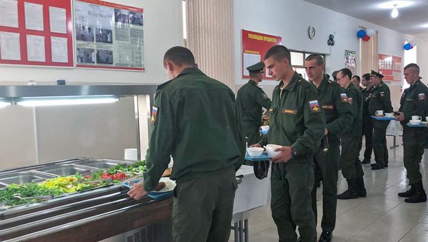 День повара в 102-й военной базе, Гюмри - Sputnik Армения