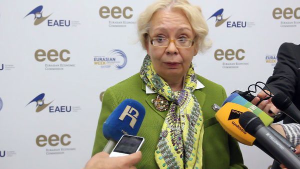 Татьяна Валовая представила ключевые вопросы Евразийской недели в Ереване - Sputnik Армения