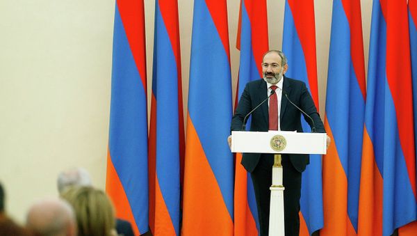 ՀՀ վարչապետի նստավայրում տեղի է ունեցել ՏՏ ոլորտում ՀՀ պետական կրթական մրցանակների հանձնման հանդիսավոր արարողությունը: - Sputnik Արմենիա