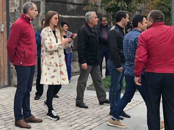 Съемки нового развлекательного шоу телеканала Пятница в Гюмри - Sputnik Արմենիա