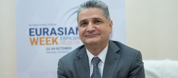 Эксклюзивное интервью председателя Коллегии ЕЭК Тиграна Саркисяна агенству Sputnik Армения (23 октября 2018). Еревaн Эксклюзивное интервью председателя Коллегии ЕЭК Тиграна Саркисяна агенству Sputnik Армения (23 октября 2018). Еревaн - Sputnik Армения