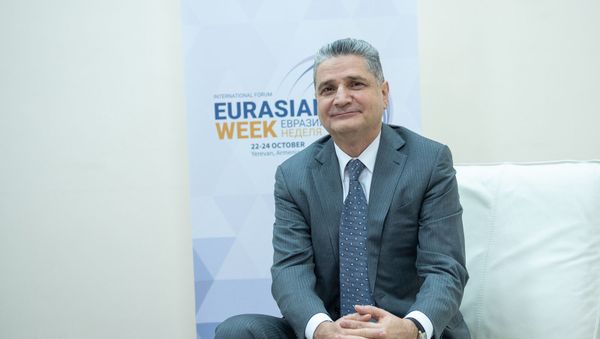 Эксклюзивное интервью председателя Коллегии ЕЭК Тиграна Саркисяна агенству Sputnik Армения (23 октября 2018). Еревaн - Sputnik Армения
