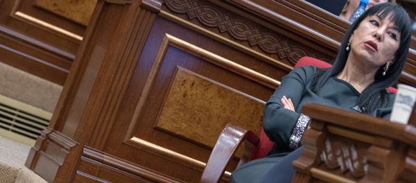Депутат Наира Зограбян на внеочередном заседании Парламента Армении (24 октября 2018). Еревaн Депутат Наира Зограбян на внеочередном заседании Парламента Армении (24 октября 2018). Еревaн - Sputnik Армения