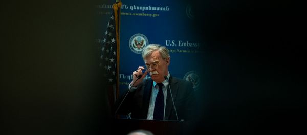 Пресс-конференция Джона Болтона в Посольстве США в Армении (25 октября 2018). Еревaн Пресс-конференция Джона Болтона в Посольстве США в Армении (25 октября 2018). Еревaн - Sputnik Армения