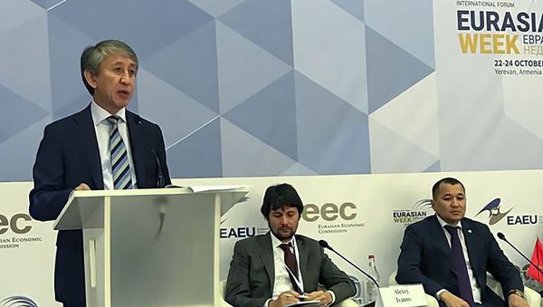Mинистр по антимонопольному регулированию Евразийской экономической комиссии Марат Кусаинов - Sputnik Армения