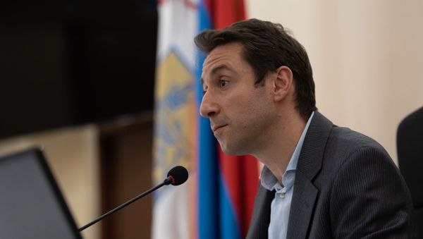 Мэр Еревана Айк Марутян (29 октября 2018). Еревaн  - Sputnik Армения