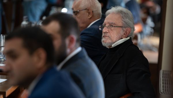 Главный архитектор Еревана Артур Месчян в мэрии (29 октября 2018). Еревaн - Sputnik Армения