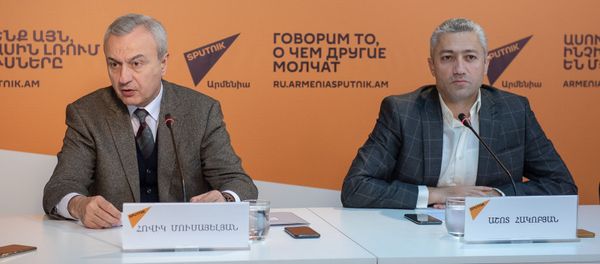 Овик Мусаелян и Ашот Акопян - Sputnik Արմենիա