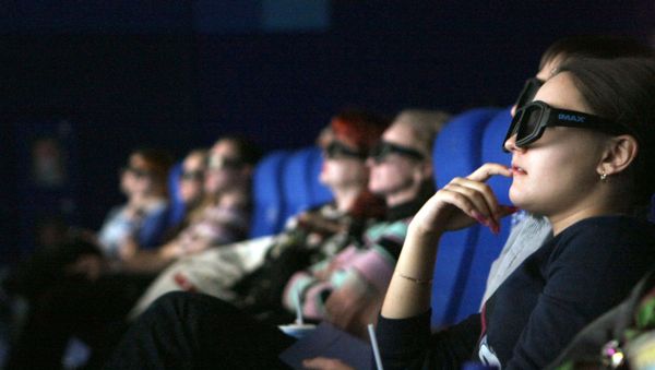 Зрители в кинотеатре, кинозал - Sputnik Армения