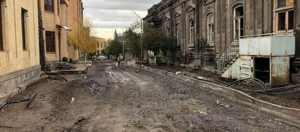 Капитальный ремонт дорог в Гюмри - Sputnik Արմենիա