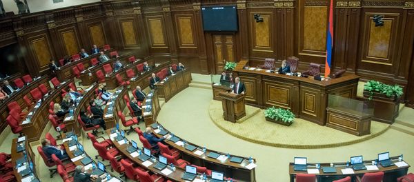 Заседание Национального Собрания РА (1 ноября 2018). Ереван - Sputnik Արմենիա