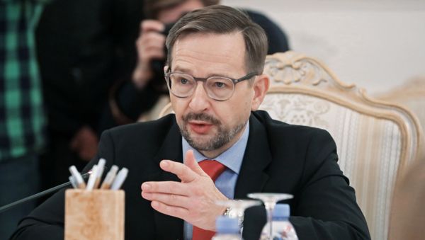 Встреча главы МИД РФ С. Лаврова с Генсекретарем ОБСЕ Т. Гремингером Встреча главы МИД РФ С. Лаврова с Генсекретарем ОБСЕ Т. Гремингером - Sputnik Армения