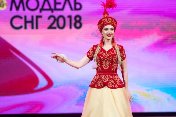 Финал конкурса Топ Модель СНГ 2018. Участница Кыргызстана Дара Вайсман - Sputnik Армения