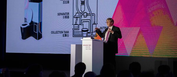 Выступление основателя Microsoft Билла Гейтса во время Reinvented Toilet Expo (6 ноября 2018). Пекин Выступление основателя Microsoft Билла Гейтса во время Reinvented Toilet Expo (6 ноября 2018). Пекин - Sputnik Армения